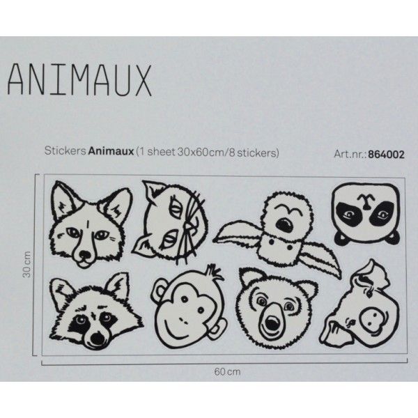 Self-adhesive decoration Animals 864002, Wallpower Junior, Eijffinger