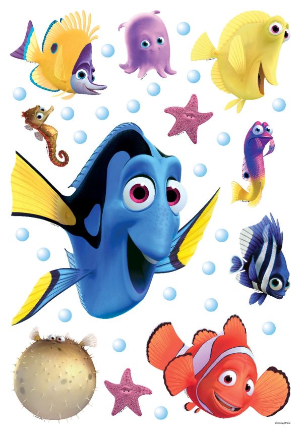 Children's sticker Frozen DK 1730, Disney Nemo, AG Design