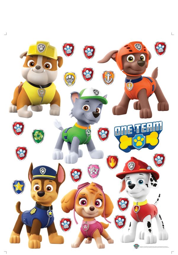 Children's wall sticker DK 2324, Disney, Paw Patrol, AG Design