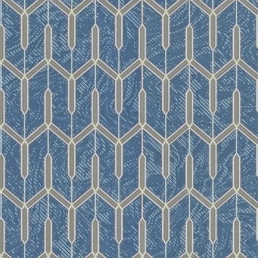 Geometric pattern - luxury non-woven wallpaper with a vinyl surface, Z44842, Automobili Lamborghini, Zambaiti Parati