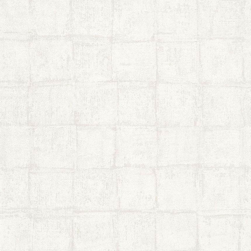 Luxury cream wallpaper, pattern cubes 30416, Botanica, Marburg