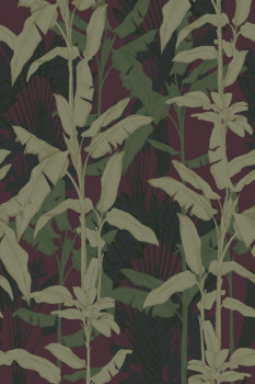 Non-woven mural wallpaper Banana leaves OND22013, 200 x 300 cm, Adele, Onirique, Decoprint