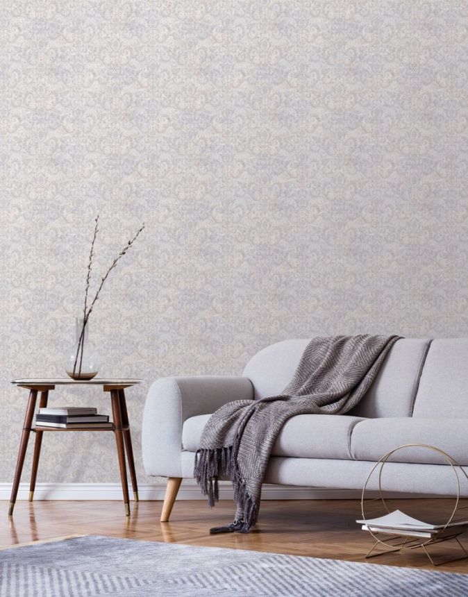 Luxury non-woven wallpaper EE22557, Damask, Essentials, Decoprint