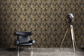 Luxury geometric non-woven wallpaper EE22566, Concrete Squares, Essentials, Decoprint