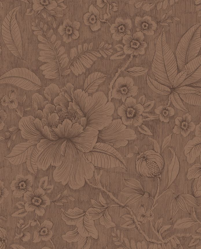 Old pink floral wallpaper, 333103 Pip Studio 6, Eijffinger