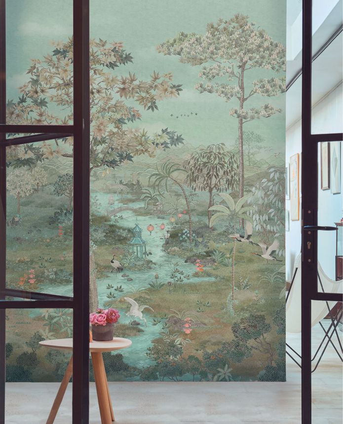 Wall mural, romantic landscape, 333160 Pip Studio 6, Eijffinger