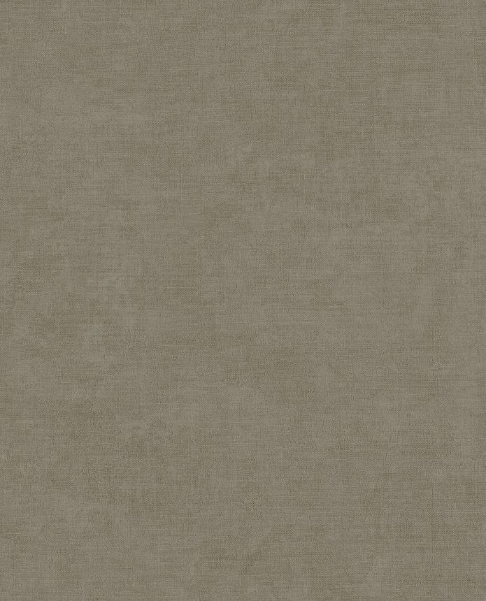 Green-brown non-woven wallpaper, fabric imitation, 333242, Unify, Eijffinger