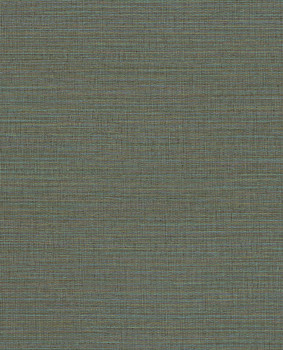 Green-blue non-woven wallpaper, fabric imitation, 333287, Unify, Eijffinger