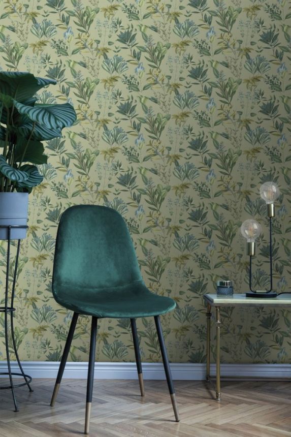 Luxury non-woven wallpaper Flowers BL22743, Summer Flower, Blooming, Decoprint