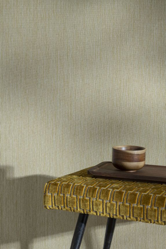 Cream non-woven wallpaper, fabric imitation, BA26010, Brazil, Decoprint