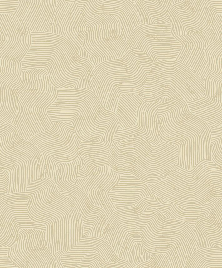 Cream geometric pattern wallpaper, BA26090, Brazil, Decoprint