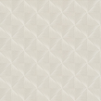 Cream geometric pattern wallpaper, CU3315, Cumaru, Grandeco