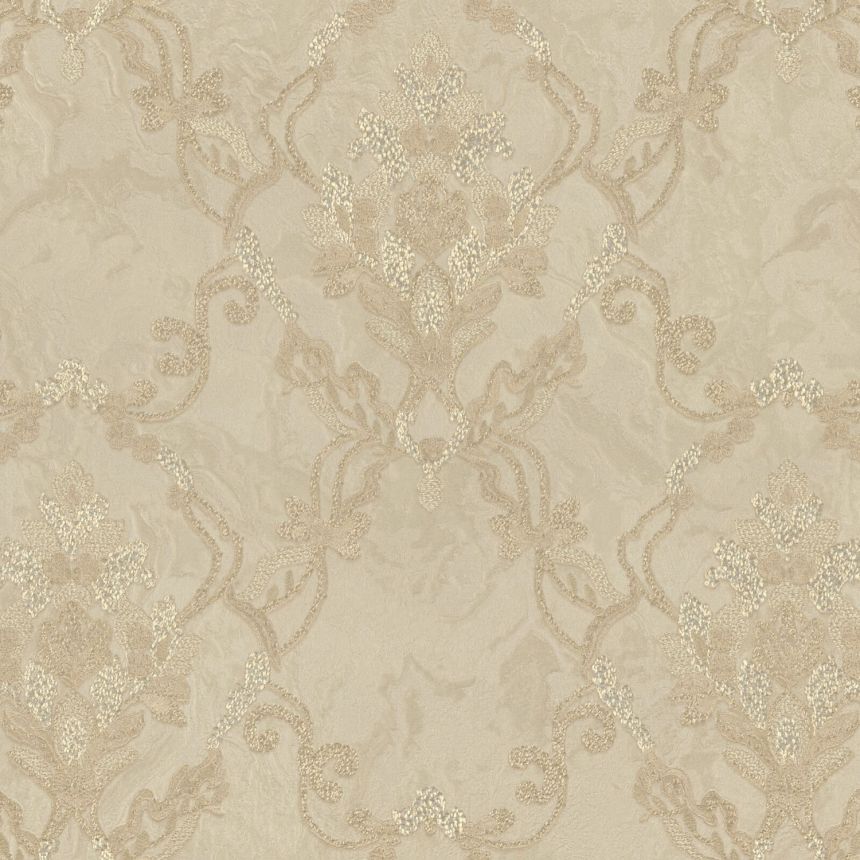 Luxury wallpaper with baroque pattern, M69903, Splendor, Zambaiti Parati