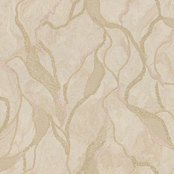 Luxury gold-beige stucco wallpaper, M69906, Splendor, Zambaiti Parati