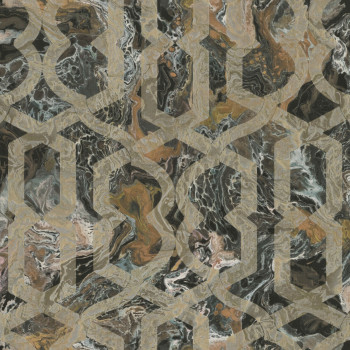 Luxury geometric marbled wallpaper, M69914, Splendor, Zambaiti Parati