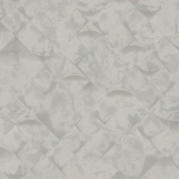 Gray geometric marbled wallpaper, M69935, Splendor, Zambaiti Parati