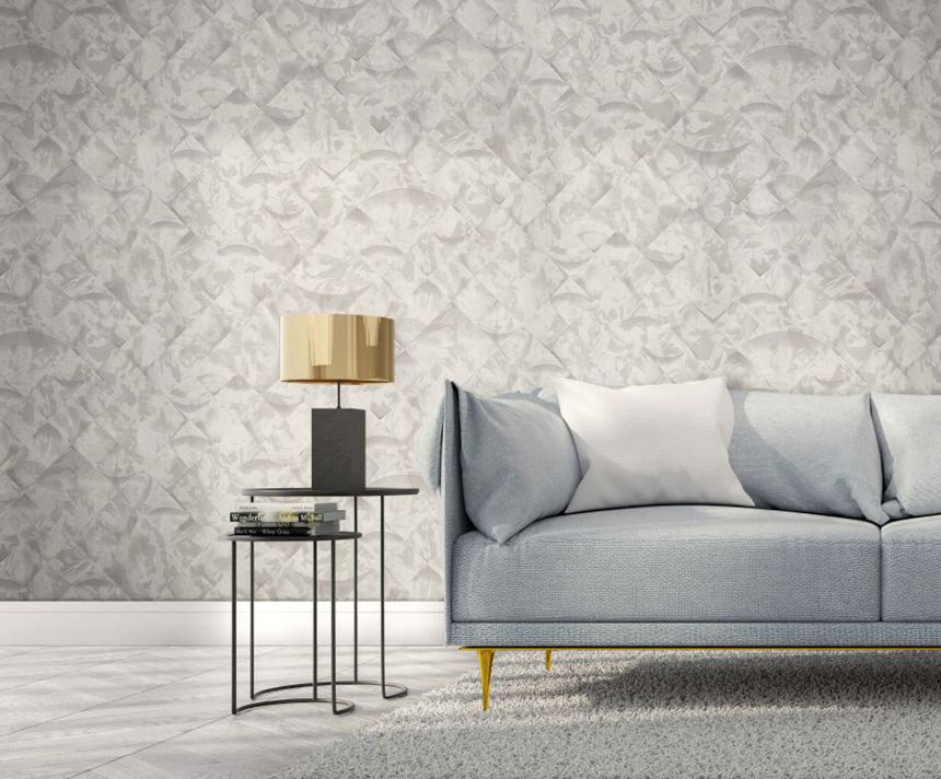 Luxury geometric marbled wallpaper, M69936, Splendor, Zambaiti Parati