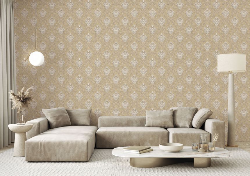 Luxury baroque wallpaper, Z21724, Tradizione Italiana, Zambaiti Parati