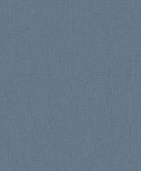 Blue wallpaper, fabric imitation, AT1024, Atmosphere, Grandeco