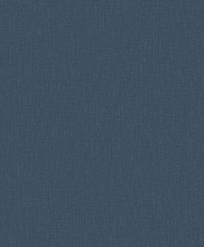 Dark blue wallpaper, fabric imitation, AT1025, Atmosphere, Grandeco