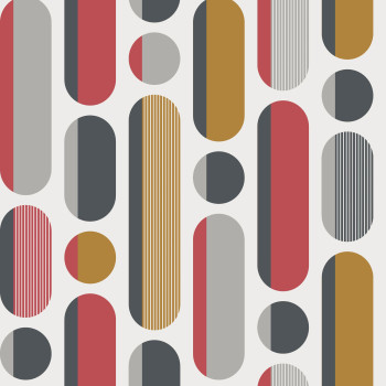 Geometric retro wallpaper, 118719, Envy