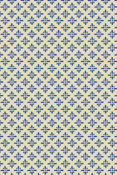 Blue-beige geometric wallpaper, 118579, Joules, Graham&Brown