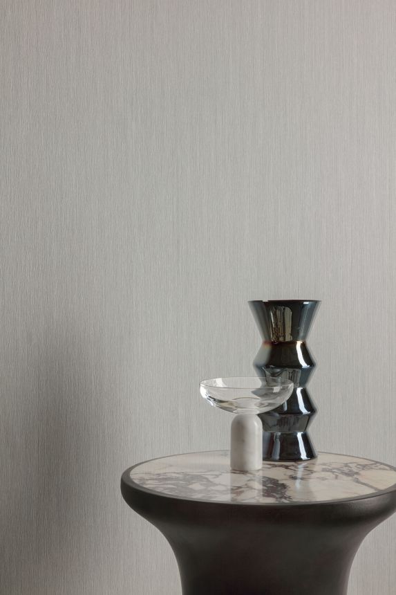 Gray-beige non-woven wallpaper, TI1205, Time 2025, Grandeco