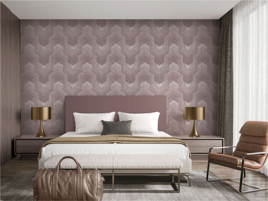 Luxury geometric wallpaper, TP422914, Exclusive Threads, Design ID