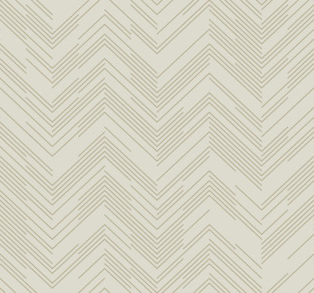 Cream-gold geometric wallpaper, MD7225, Modern Metals, York