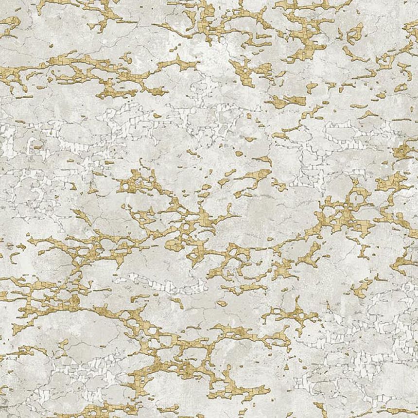 Luxury grey-gold wallpaper, stucco plaster, 47712, Eterna, Parato