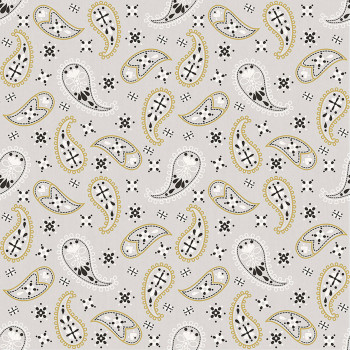 Gray wallpaper with ornaments, 16628, Friends & Coffee, Cristiana Masi by Parato