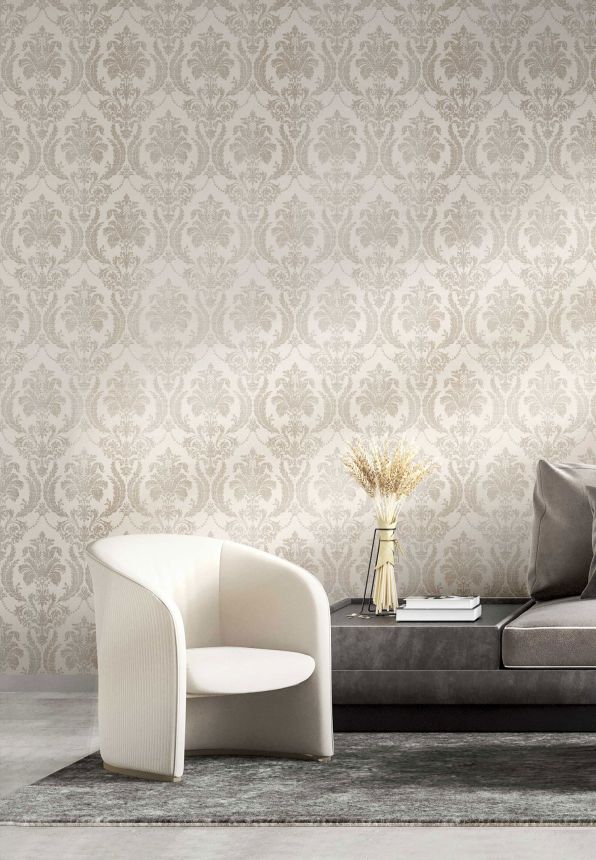 Cream baroque wallpaper, 28802, Thema, Cristiana Masi by Parato