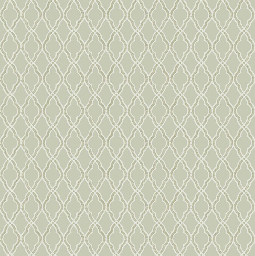 Green baroque wallpaper, 28835, Thema, Cristiana Masi by Parato