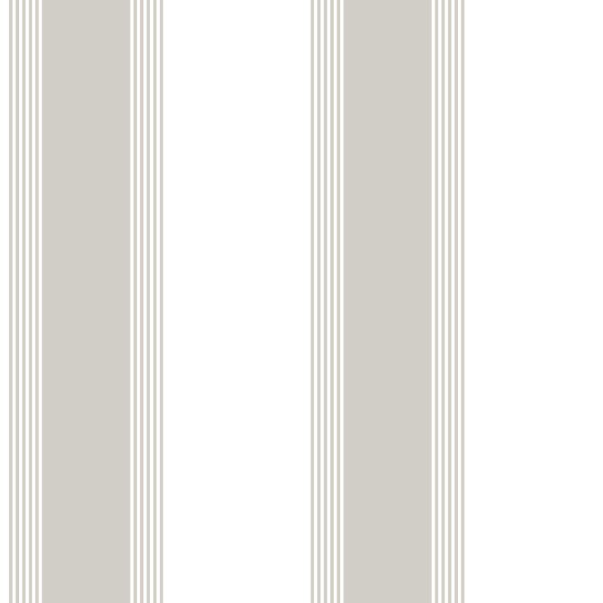 Cream-beige striped wallpaper, 28871, Thema, Cristiana Masi by Parato