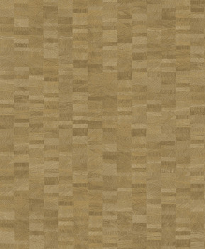 Brown-beige geometric wallpaper, SPI201, Spirit of Nature, Khroma by Masureel