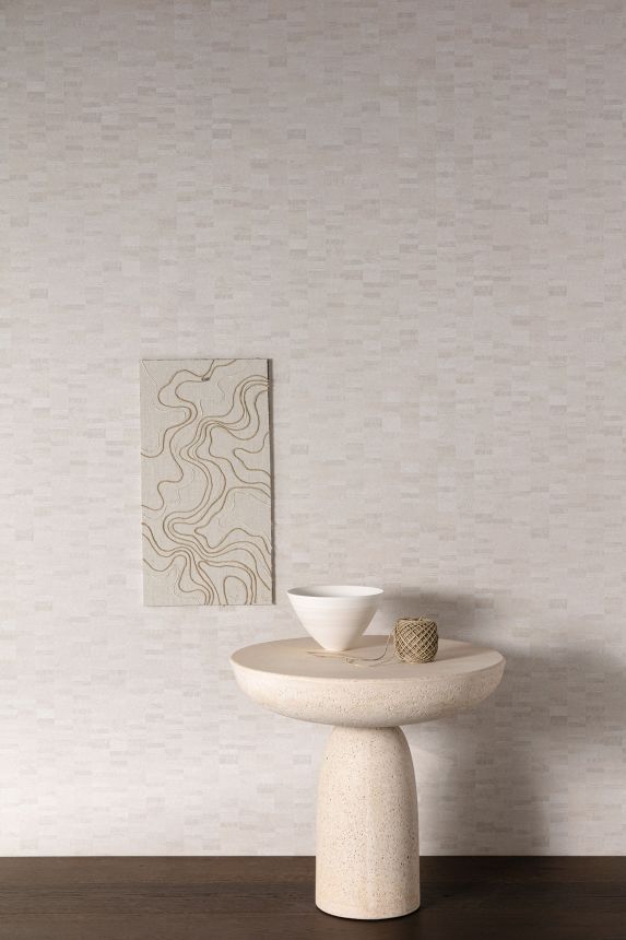 Gray geometric wallpaper, SPI203, Spirit of Nature, Khroma by Masureel