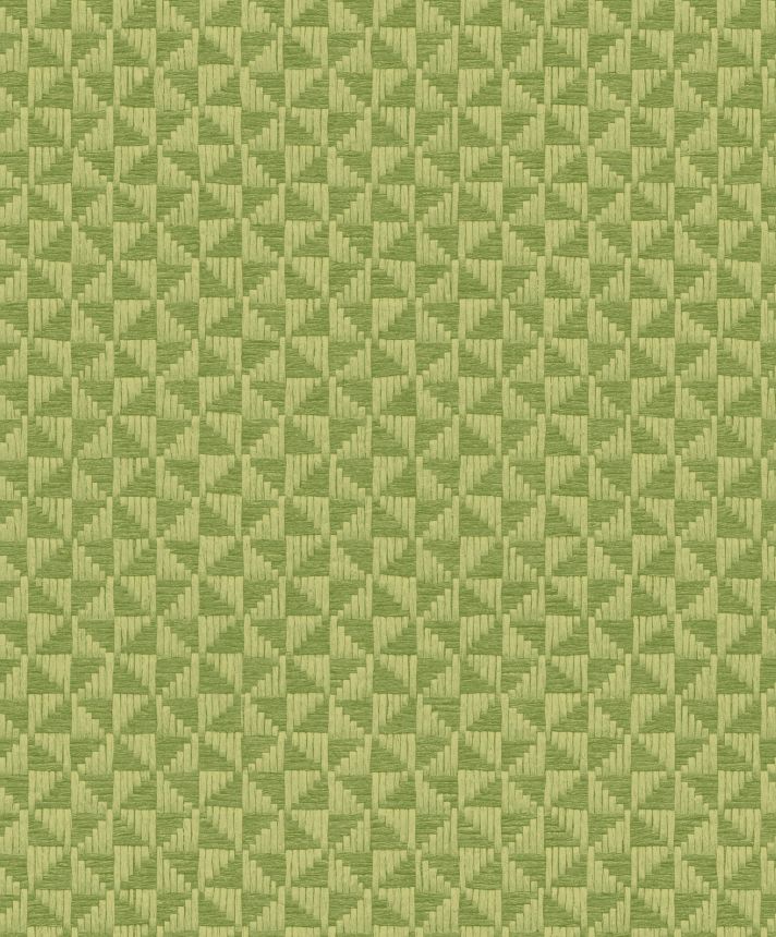 Green geometric wallpaper, ZEN304, Zen, Zoom by Masureel