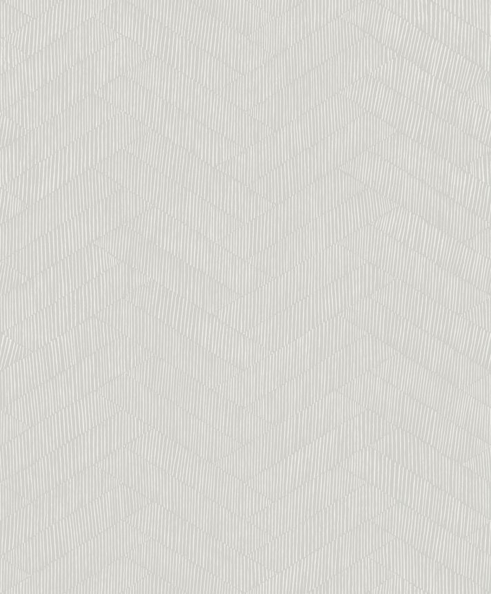 Gray geometric pattern wallpaper, A65502, Vavex 2025