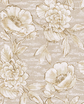 Luxury beige floral wallpaper, 333410, Emerald, Eijffinger