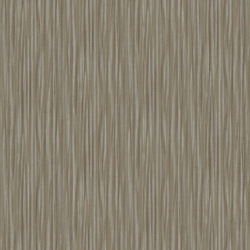 Luxury brown-gold-silver wallpaper, fabric imitation, Z18902, Trussardi 7,Zambaiti Parati