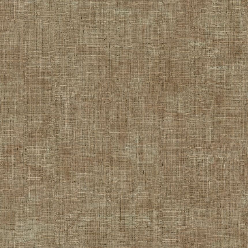 Luxury brown wallpaper, fabric imitation, Z18914, Trussardi 7, Zambaiti Parati