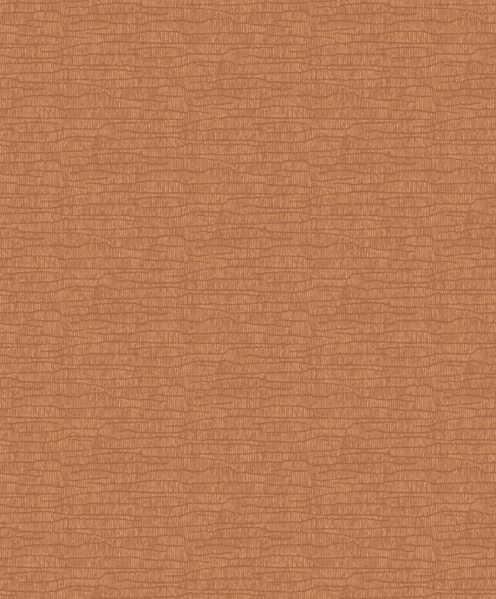 Terracotta non-woven wallpaper, YSA406, Mysa, Khroma by Masureel