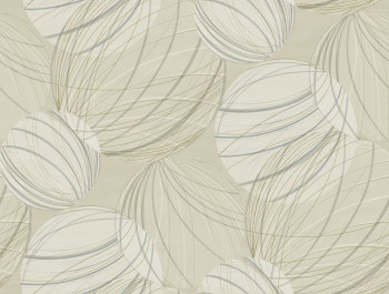 Beige geometric 3D wallpaper, EV3908, Candice Olson Casual Elegance, York