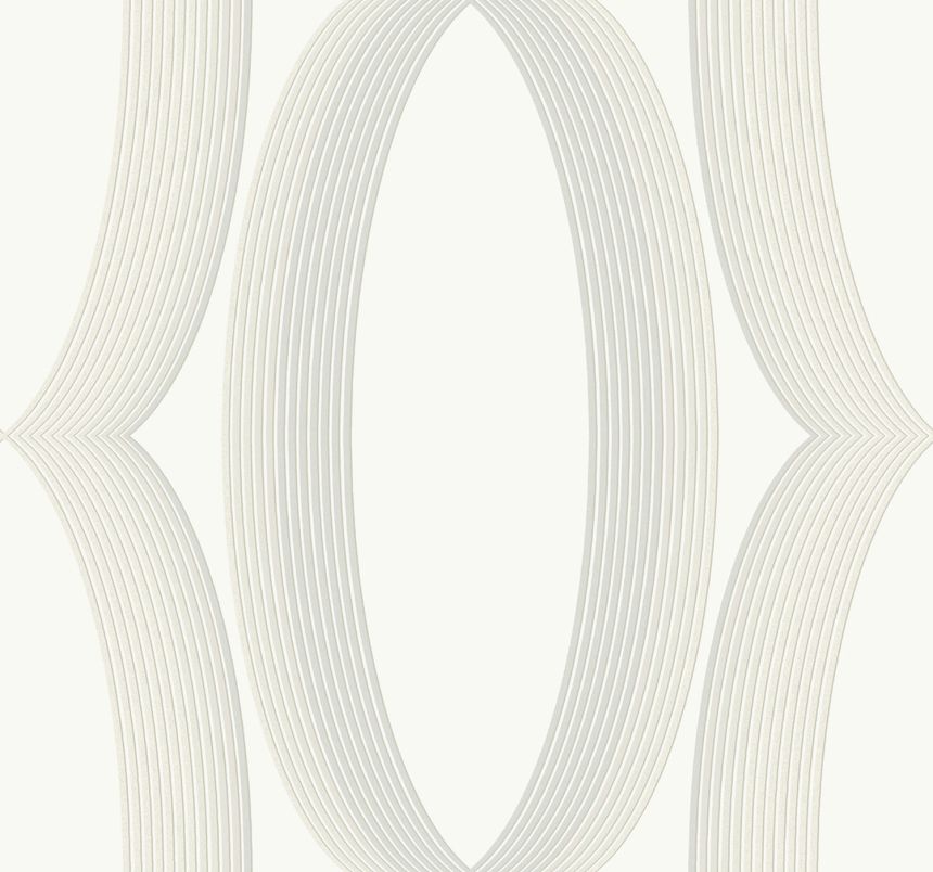 White geometric pattern wallpaper, EV3981, Candice Olson Casual Elegance, York