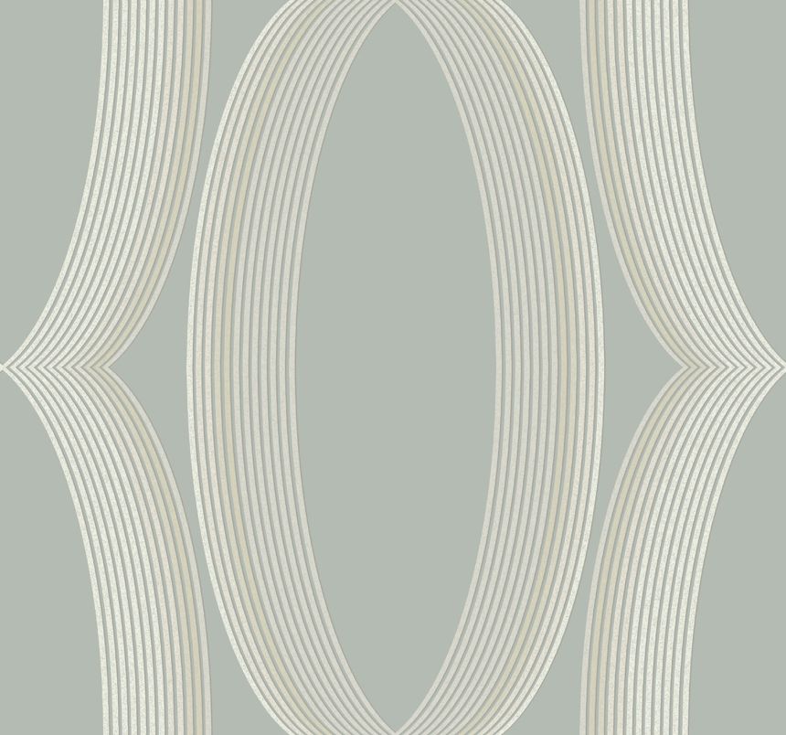 Gray-blue geometric pattern wallpaper, EV3985, Candice Olson Casual Elegance, York