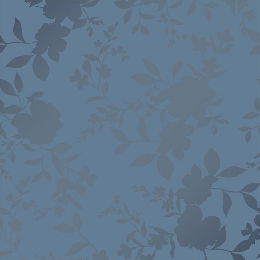 Blue floral non-woven wallpaper, 118484, Laura Ashley 3