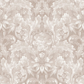 Gray floral non-woven wallpaper, 119843, Laura Ashley 3