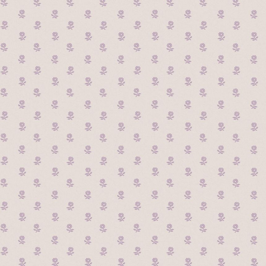 Lavender non-woven floral wallpaper, 119864, Laura Ashley 3