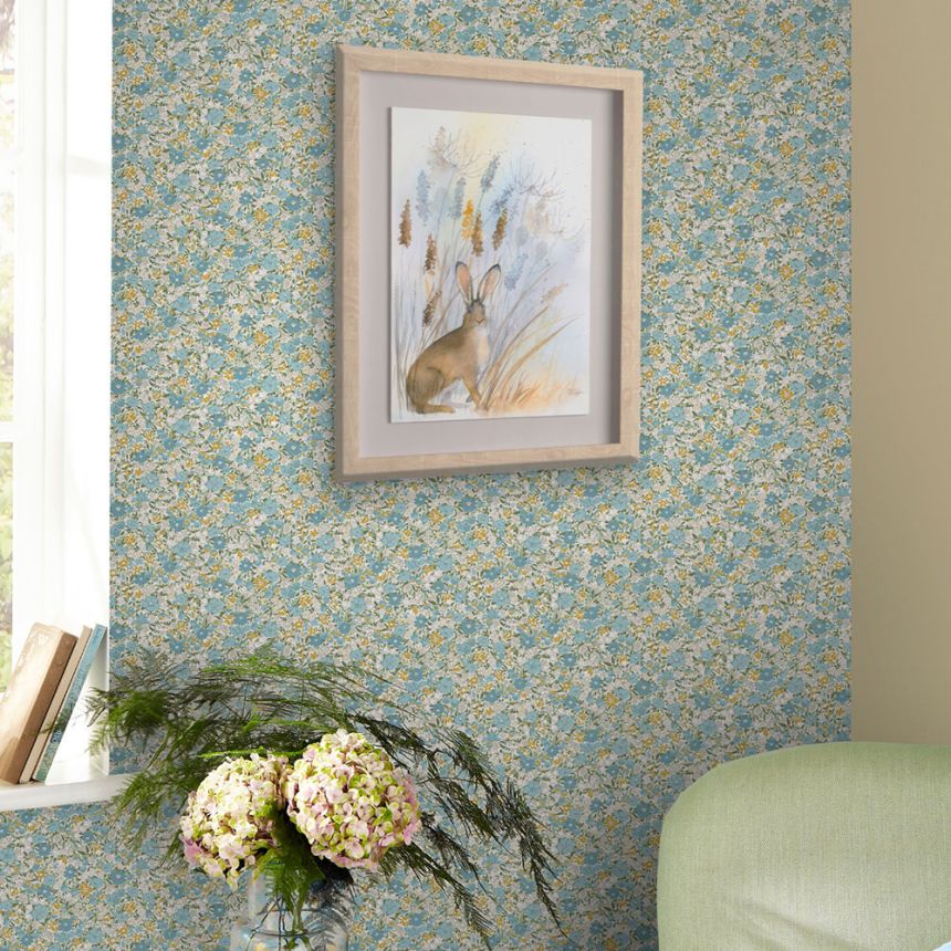 Non-woven floral wallpaper, 121075, Laura Ashley 3