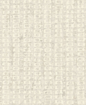 Luxury silver-beige geometric pattern wallpaper, 58717, Aurum II, Limonta